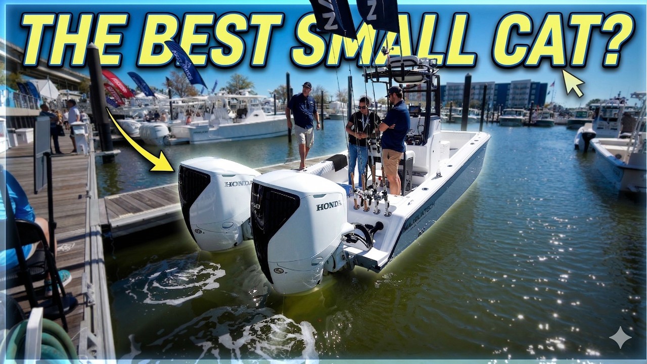 ناجولا تك هي الحل! قارب كاتاماران صغير بسعر معقول!