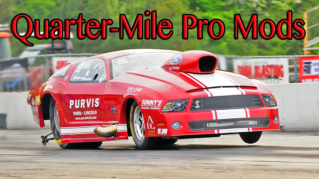 Quarter Mile Pro Mod Racing at Mountain Motor Nationals