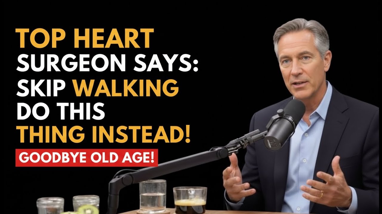 Nobel Prize Winning Doctor: Surgeon Reveals: This Simple Exercise Is Better Than Walking After 60