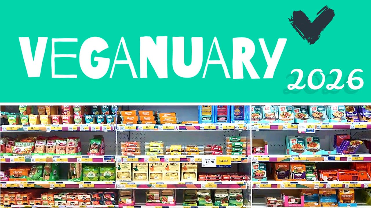 Tesco Veganuary 2026 - Come Shopping With Us!