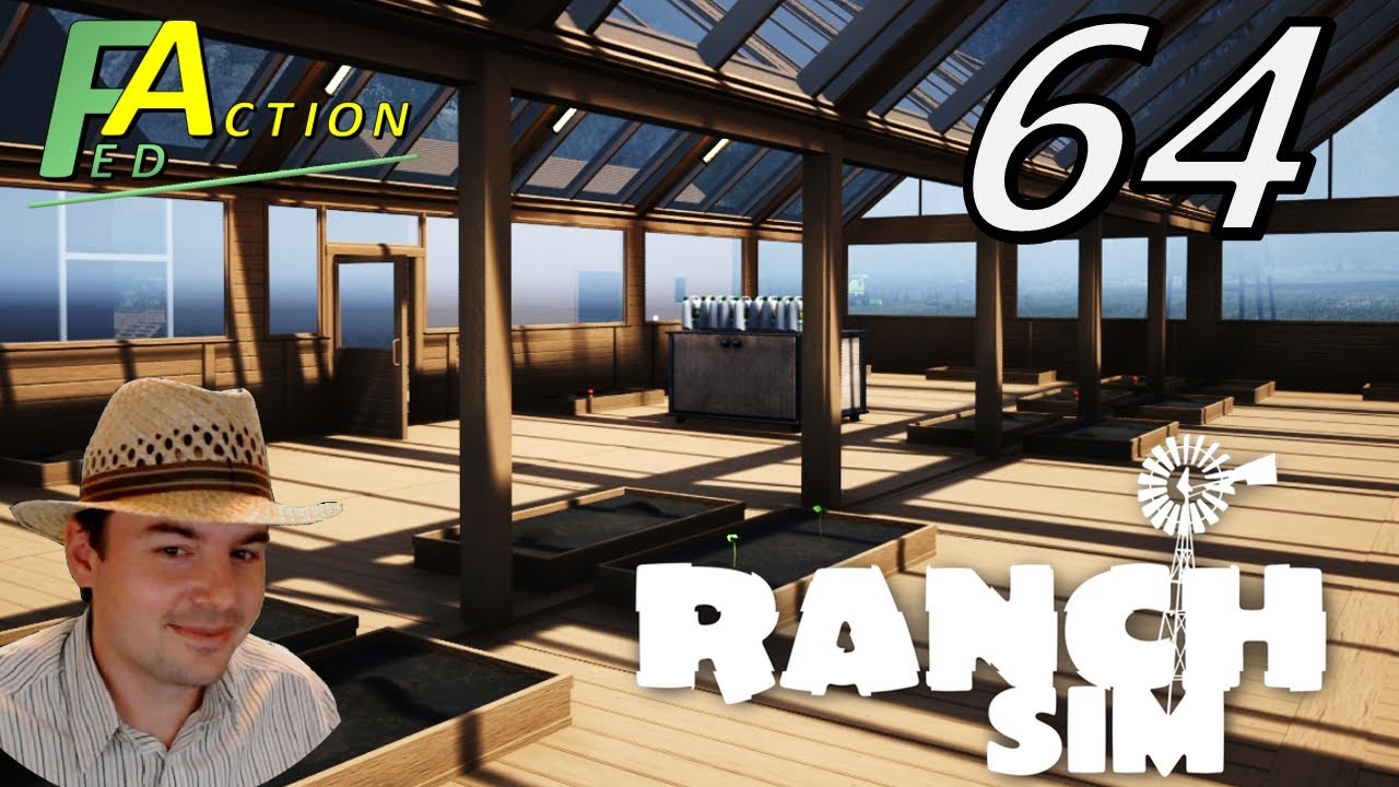 Ranch Simulator 64 Pflanzen für das XXL Gewächshaus #RanchSimulator #BauernhofSimulator #Multiplayer