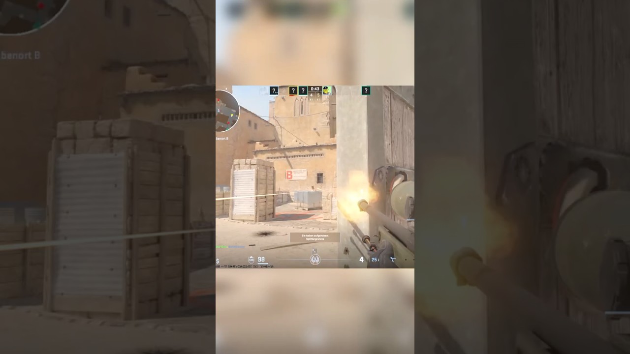 AWP Headshot That Broke CS:GO 🔥 #headshot #cs2 #fire #dust2 #gameplay #slowmotion #viral #fyp #fy