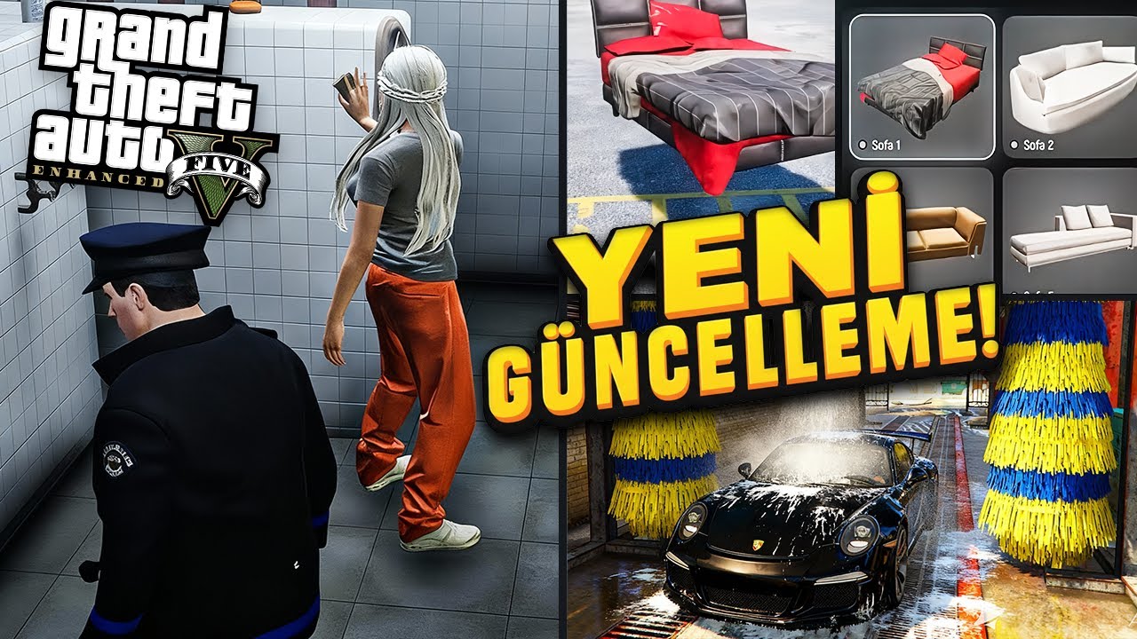 GTA 5 RP YENİ BÜYÜK GÜNCELLEME GELDİ ! HAPİSHANEDE ÇALIŞMAK & YENİ EV SİSTEMİ & HALLOWEEN UPDATE