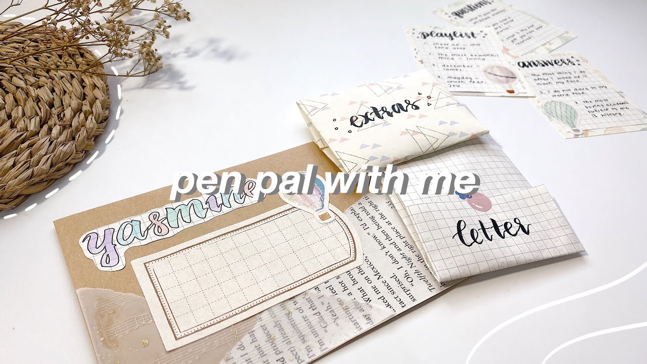 💌 pen pal with me #2 // pastel theme