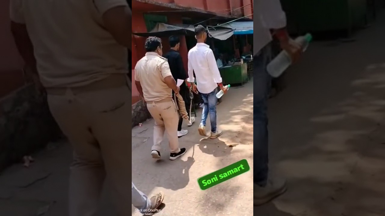 Bihar police arrested by thief👿👿#shorts #youtubeshorts #biharpolice