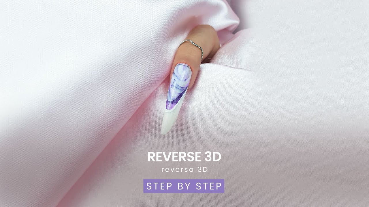 Reverse 3D | Nail Art Tutorial - Step by Step