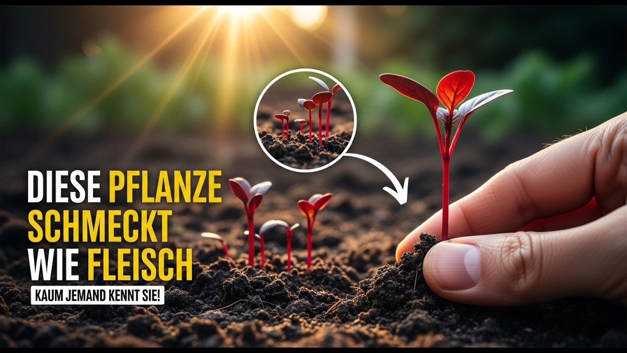 Die Pflanze, die wie Steak mit Zwiebeln schmeckt &ndash; in Asien ber&uuml;hmt, in Deutschland fast unbekannt.