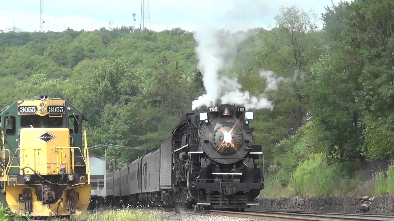 NKP #765 - The Lehigh Gorge Special and Ferry Move
