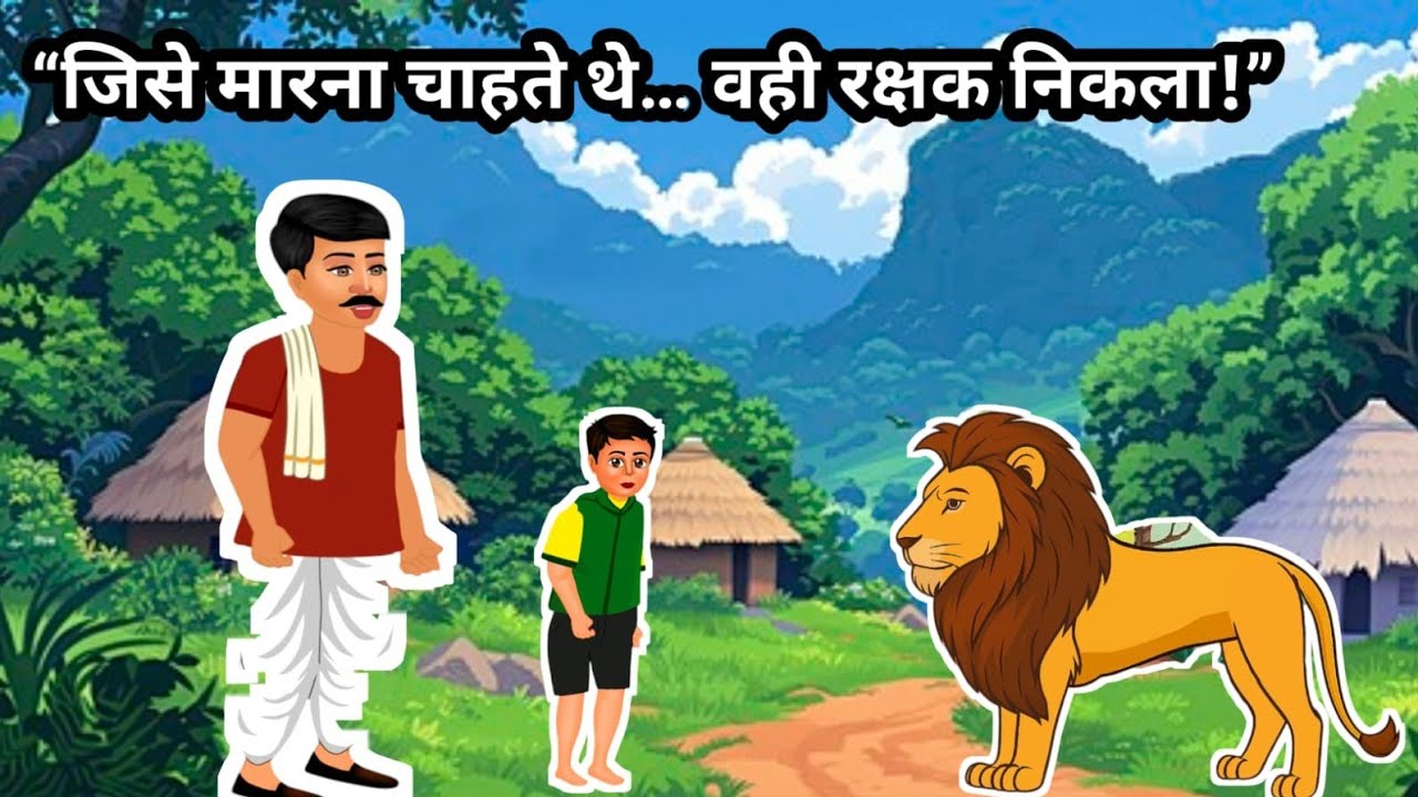 किसान और शेर की दोस्ती | Farmer And Lion Friendship Story | Emotional Hindi Story 