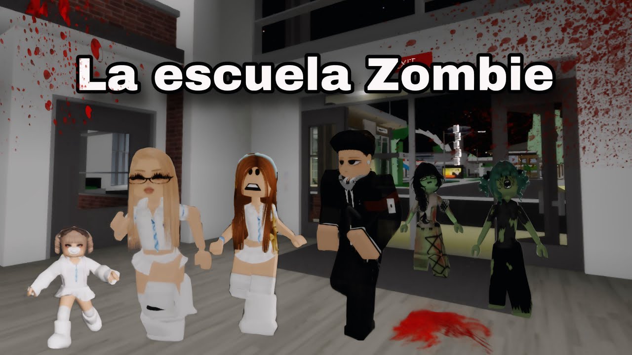La escuela Zombie 🧟🏫 | Historia de Roblox