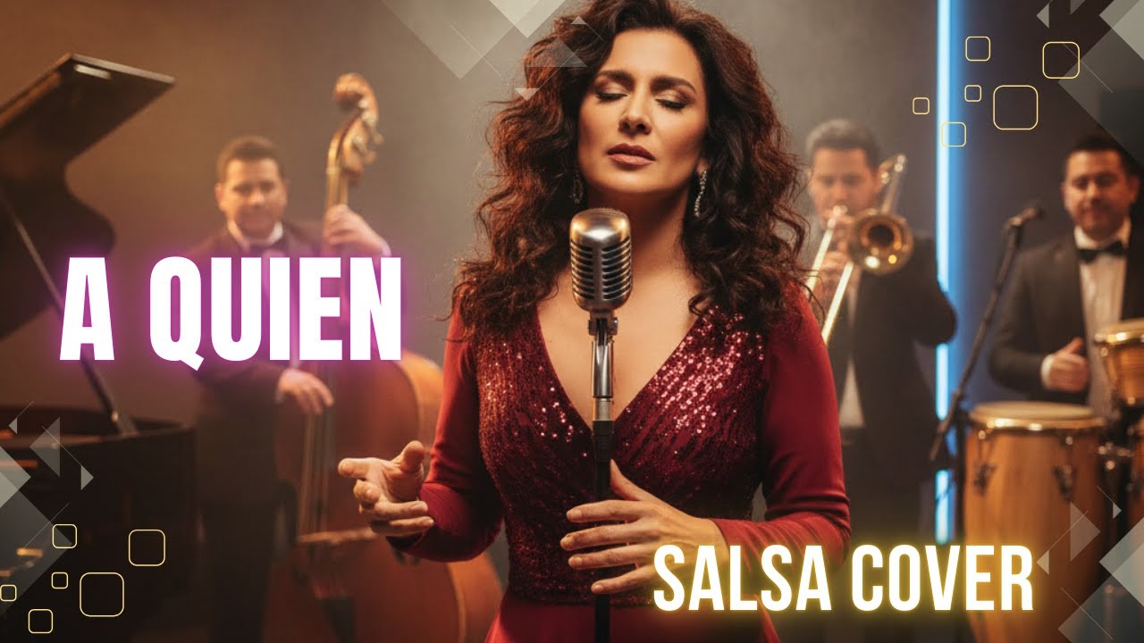 "¿A QUIÉN?" - KARINA | ¡COVER EN SALSA POWER CON IA! (MEJOR VERSIÓN)