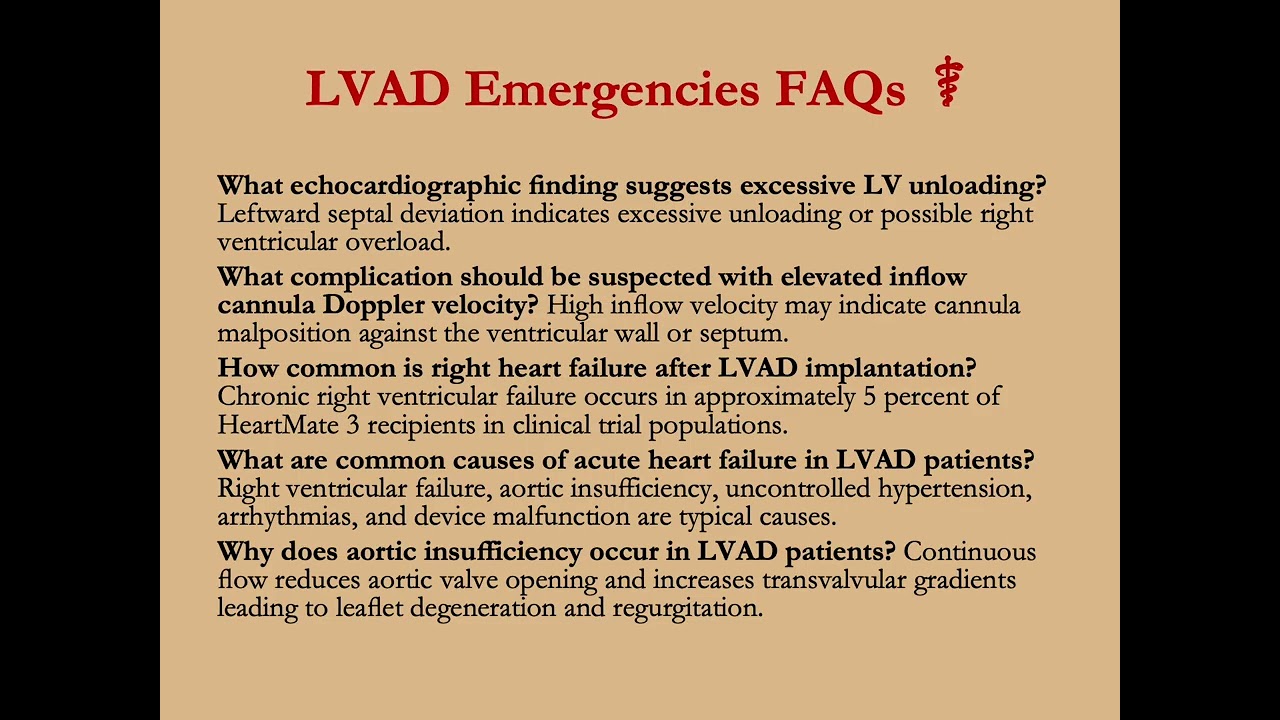 Flow. Failure. Fix: LVAD Emergencies Simplified ⚕️