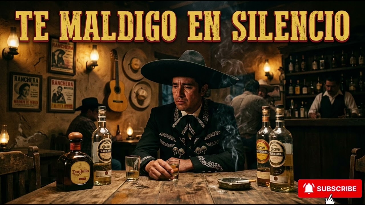 TE MALDIGO EN SILENCIO 💔🍷 | La Ranchera Más Dolorosa de Desamor y Traición que Hará Llorar tu Alma