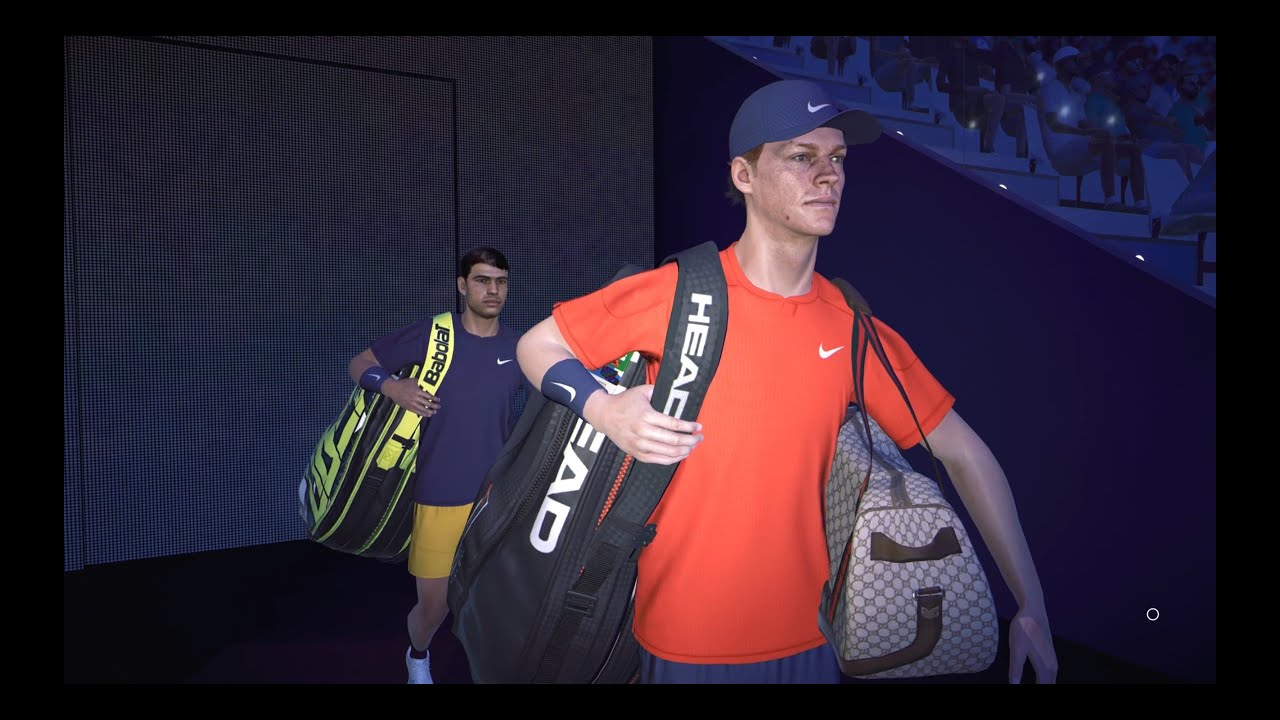 TIEBREAK PS5 Jannik Sinner Vs Carlos Alcaraz Torino Expert difficulty  Version 1 000 004