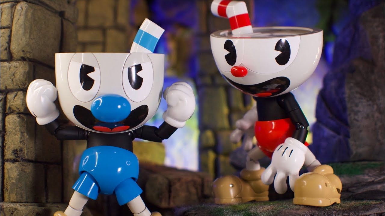 DOUBLE REVIEW 1000TOYS Cuphead & Mugman Review