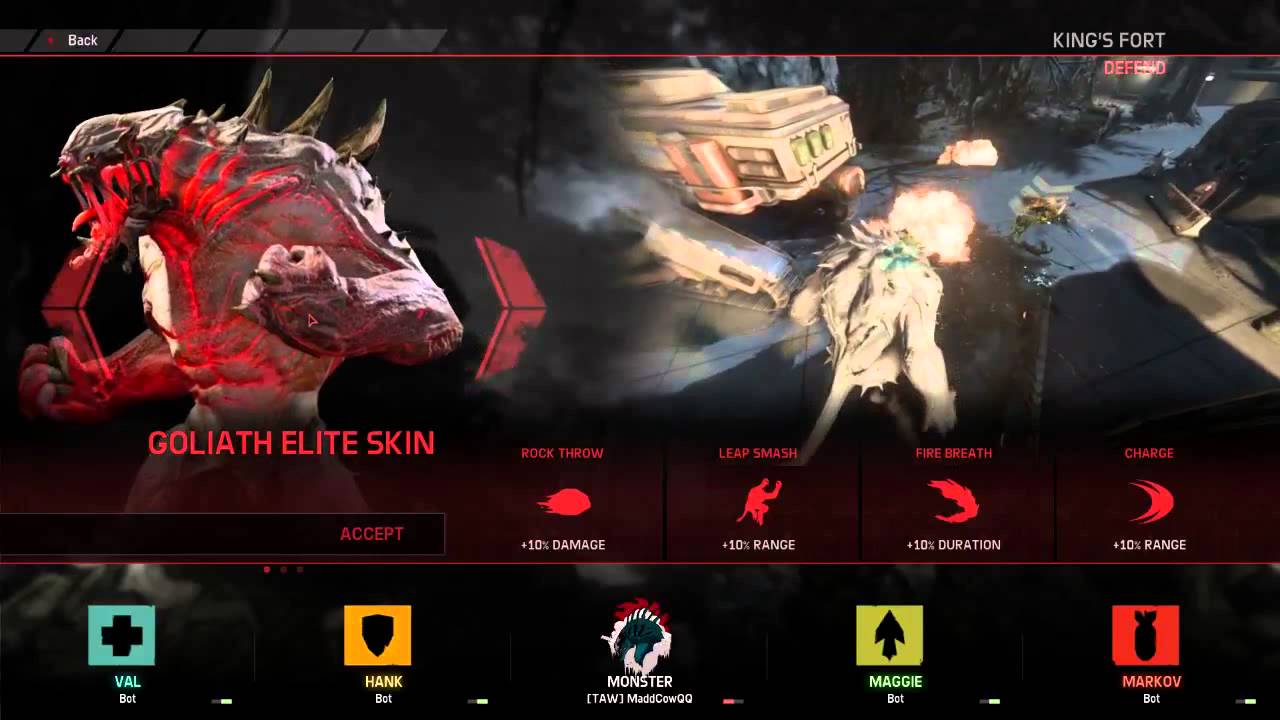Here are all the Elite Skins in Evolve as of 2-24-15 for your viewing pleasure