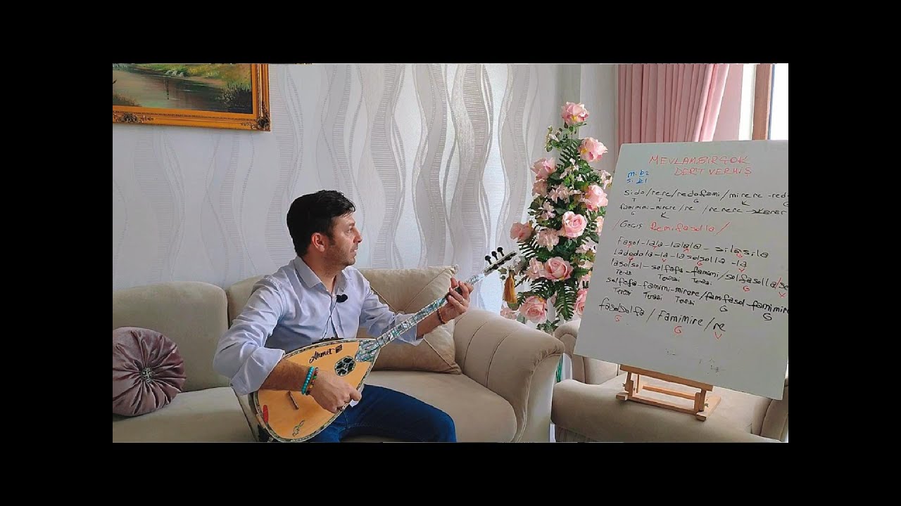 MEVLAM BİR ÇOK DERT VERMİŞ/ UZUN SAP BAĞLAMA / SOLFEJ DERSİ