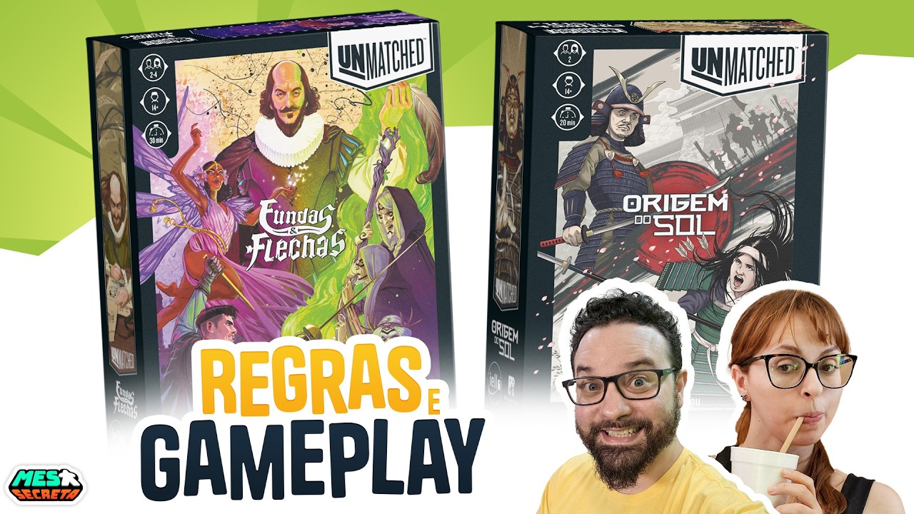 Unmatched: Fundas & Flechas + Origem do Sol | Regras e Gameplay