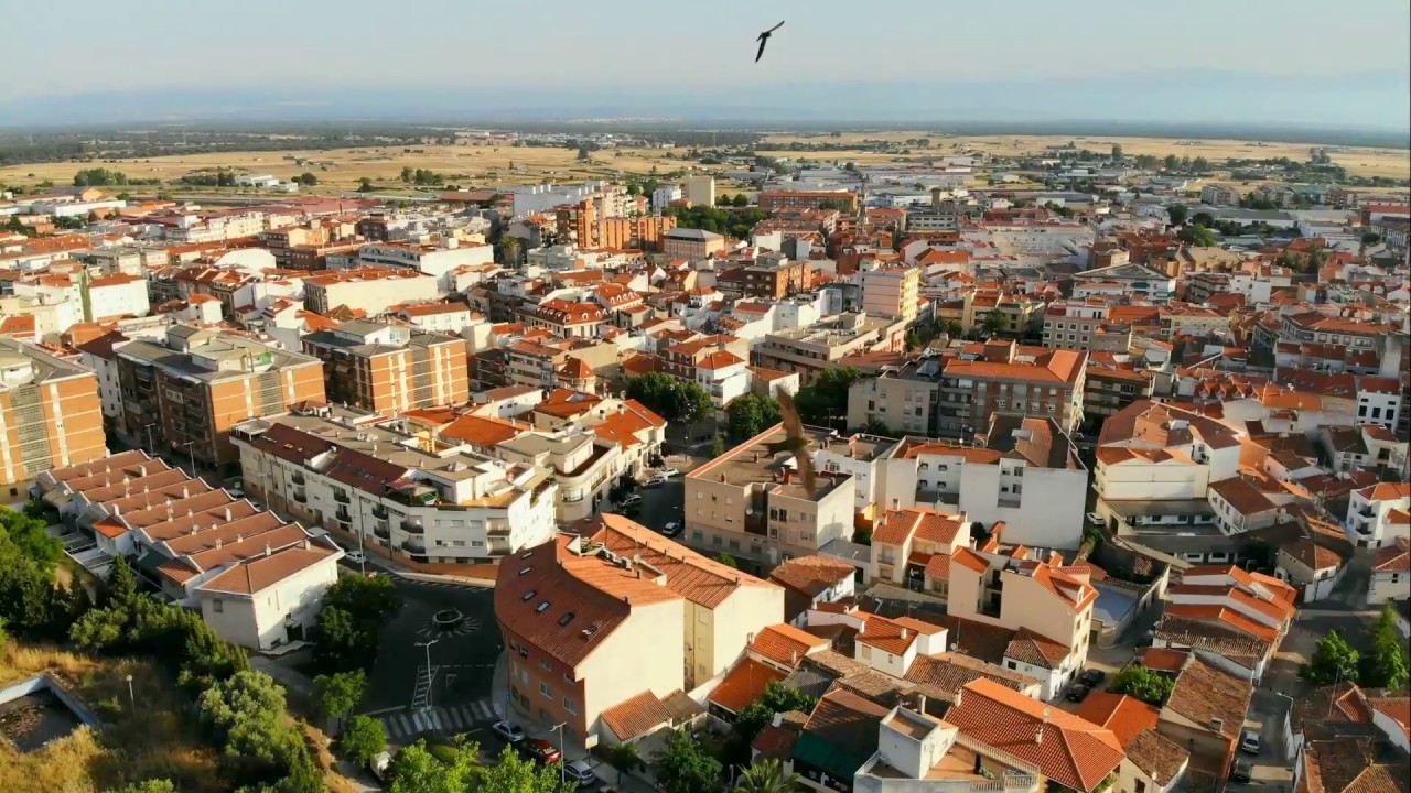 NAVALMORAL DE LA MATA DESDE EL AIRE