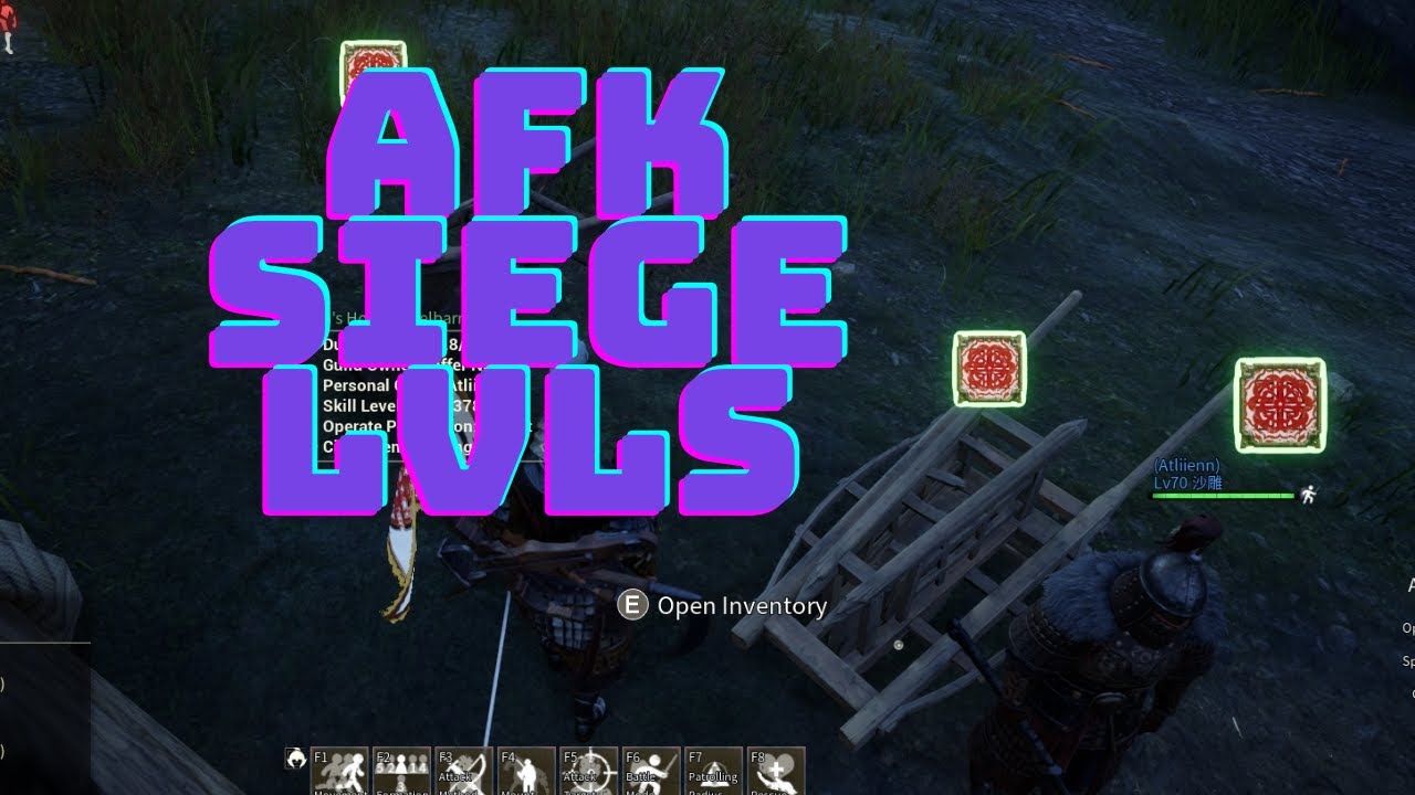 Myth of Empires Quick Guide! The Cheapest way to level Siege EXP FAST!