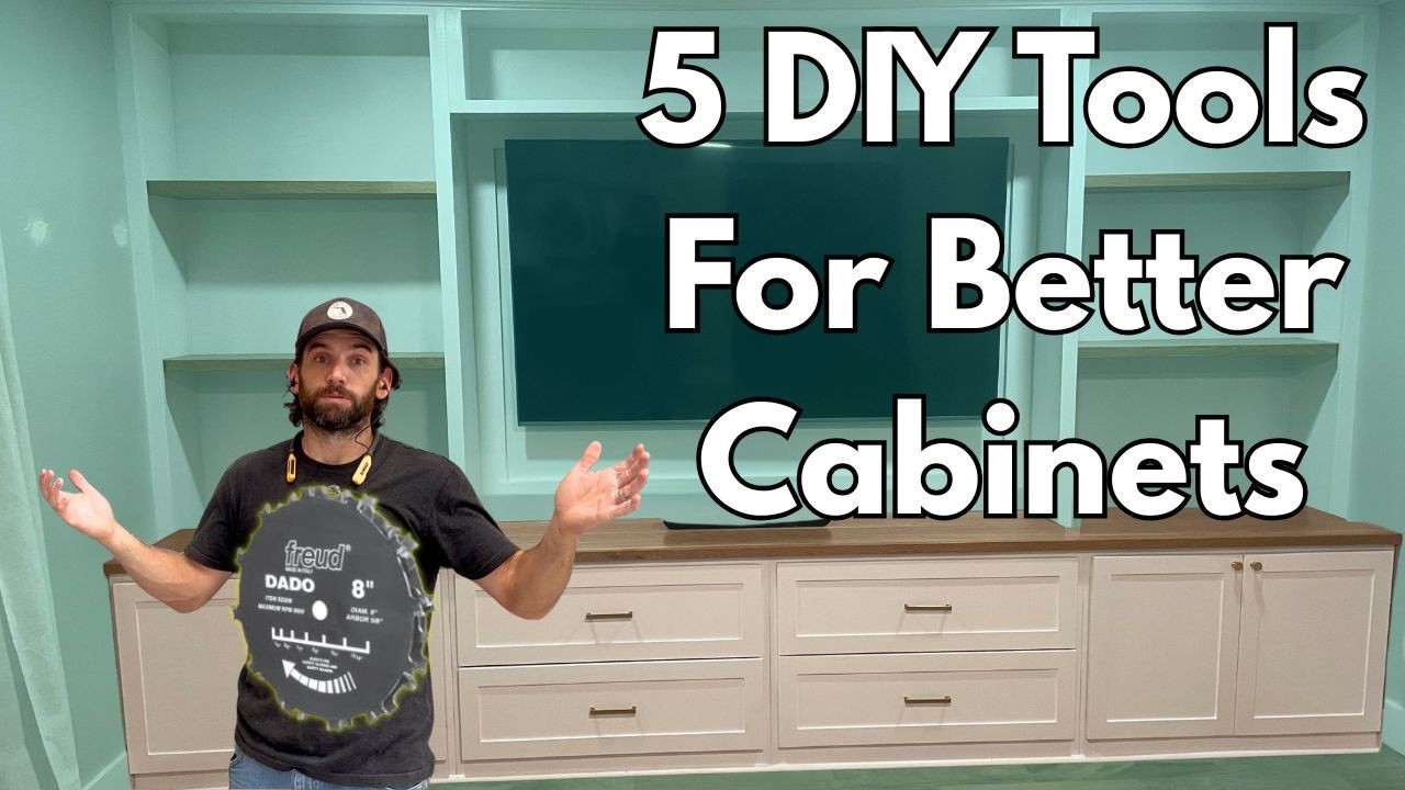 The 1st 5 Tools You Need For Building Cabinets