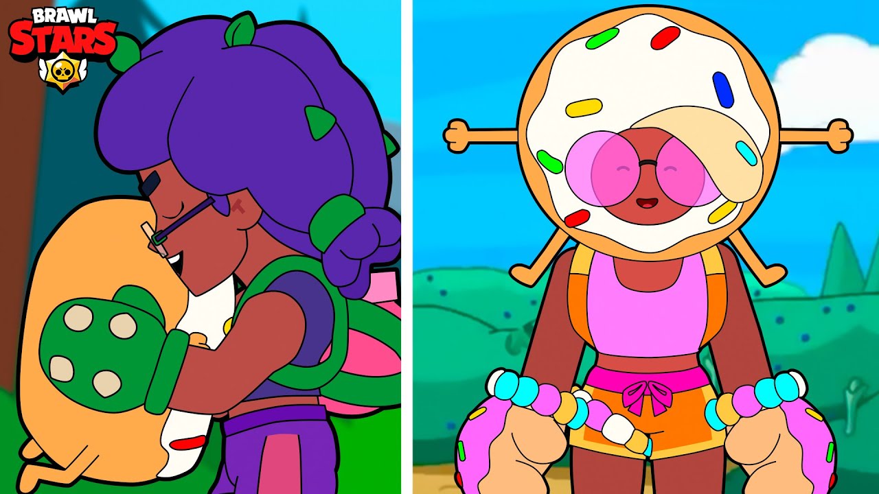 SUGARPLUM ROSA ORIGIN - Brawl Stars Animation