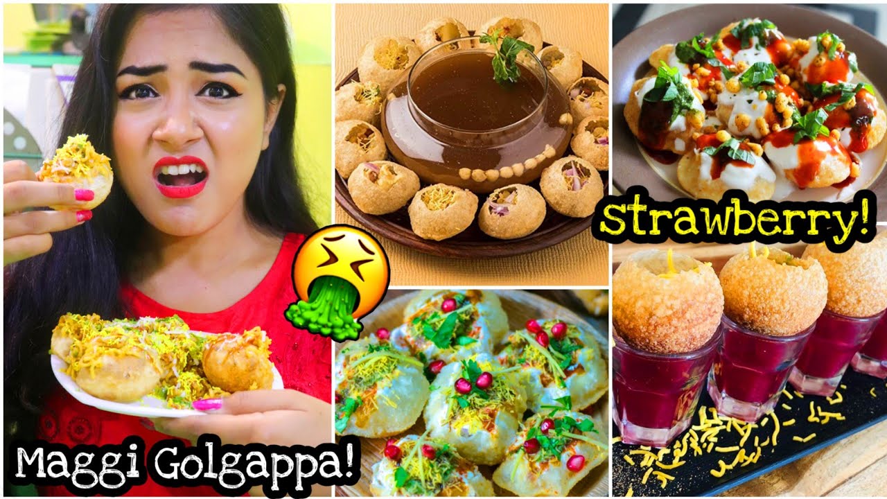 I only ate GOLGAPPA for 24 HOURS 😱 *G0NE WR0NG* Nil and Situ Vlogs