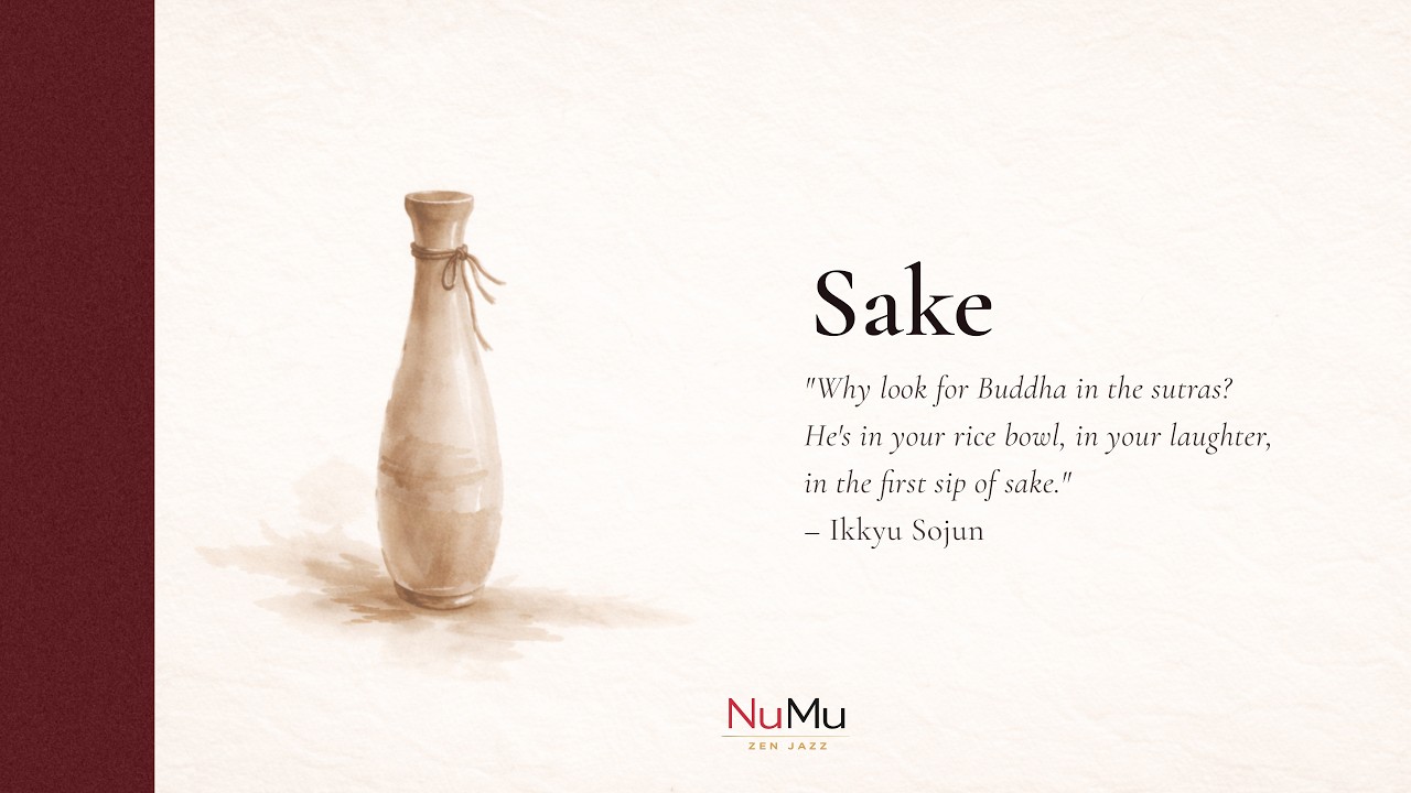 Sake | Eastern Zen x Western Jazz Lounge