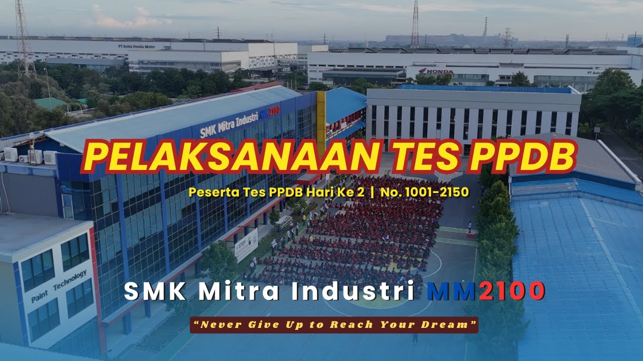 PELAKSANAAN TES PPDB 2025-2026 | NOMOR PESERTA 1001-2150