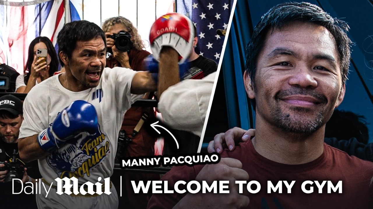 Inside Manny Pacquiao's BRUTAL training camp ahead of COMEBACK title fight | Welcome To My Gym