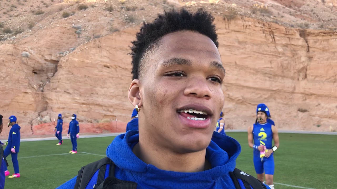 5-Star Sa'vell Smalls talks Recruiting at Pylon 7v7