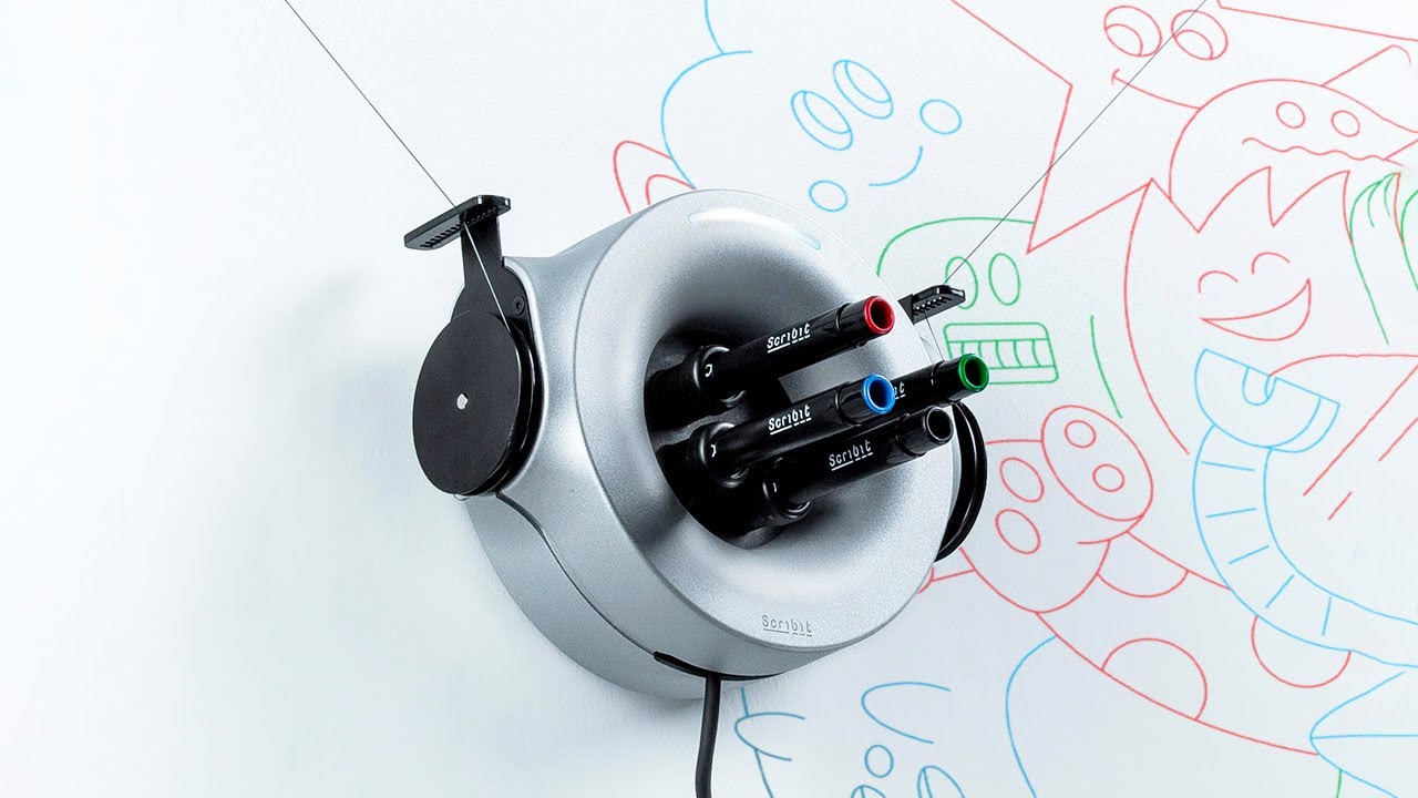 Ce robot dessine sur les murs !