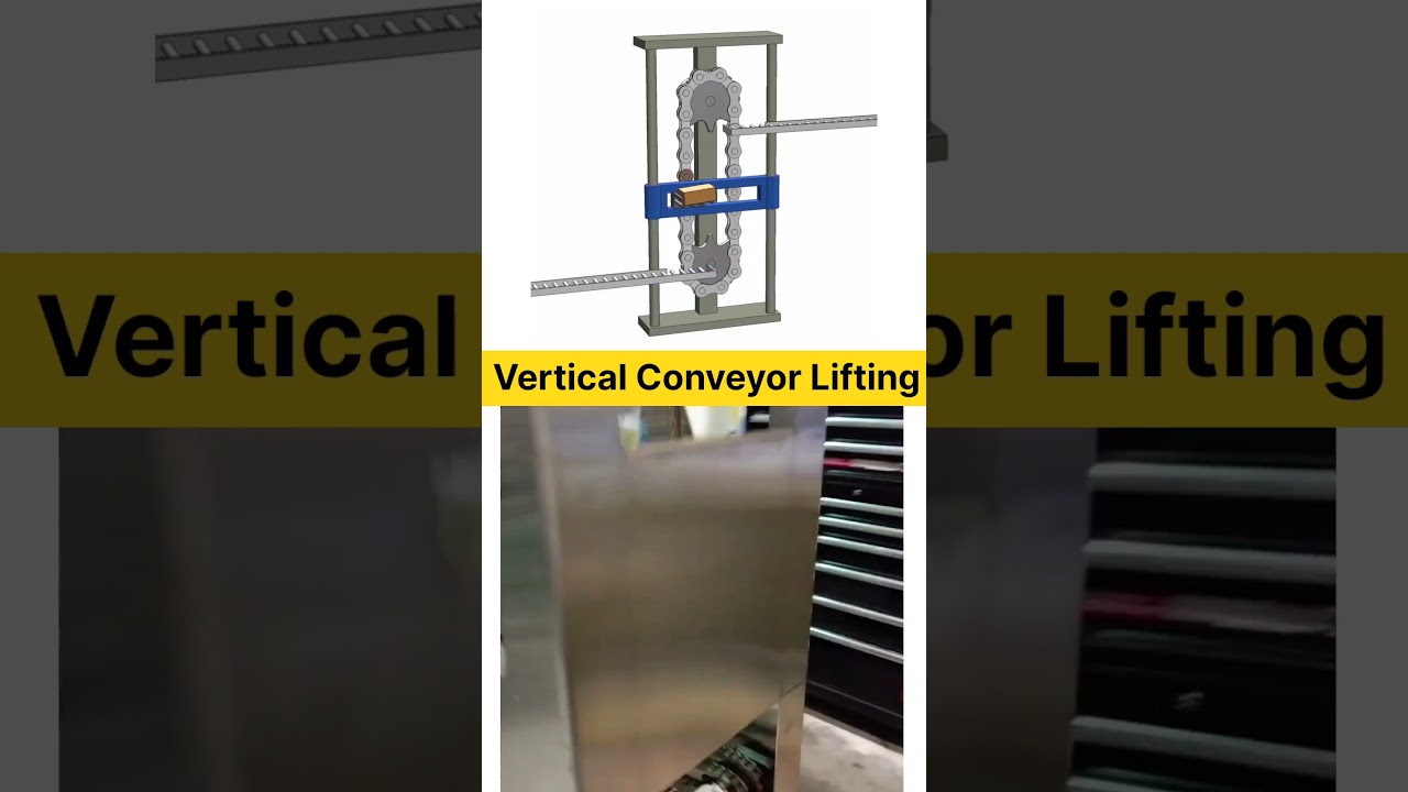 Conveyor Belts: A Visual Guide to Material Handling 📌 #conveyor #verticalconveyor #conveyorbelts