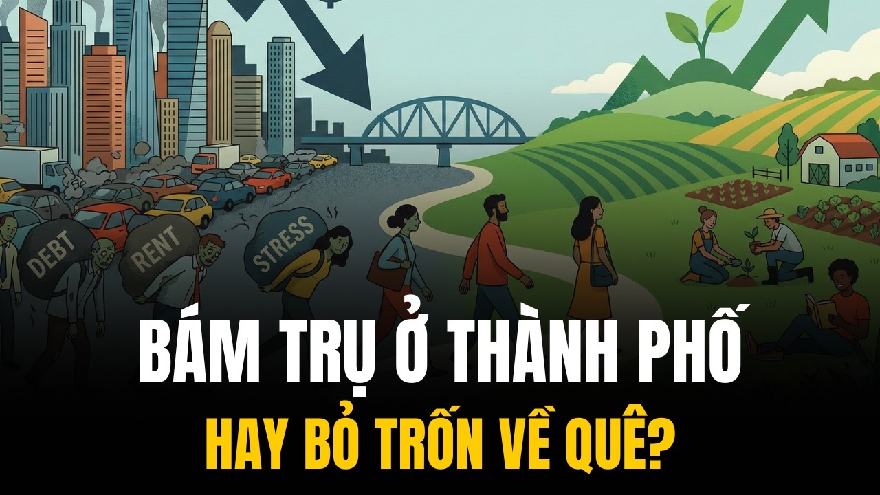 Bám Trụ Thành Phố Hay Bỏ Phố Về Quê | Cuộc Tháo Chạy Của Những Kẻ Thất Bại??