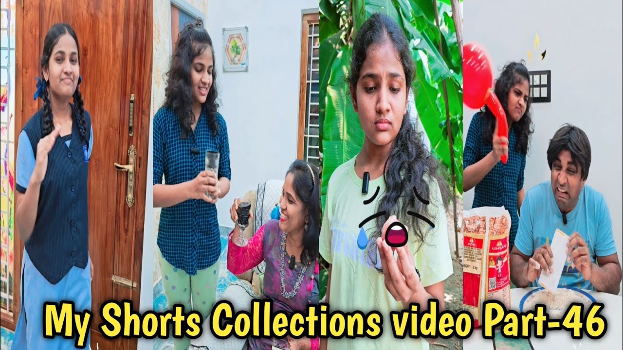 My comedy shorts Collections video Part-46 | comedy video | Monika Prabhu