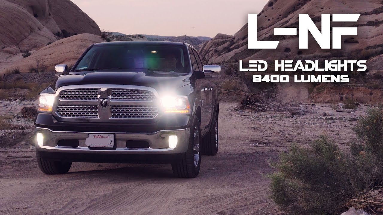 Alla Lighting's LN-F LED Headlight Bulbs | 8400 Lumens