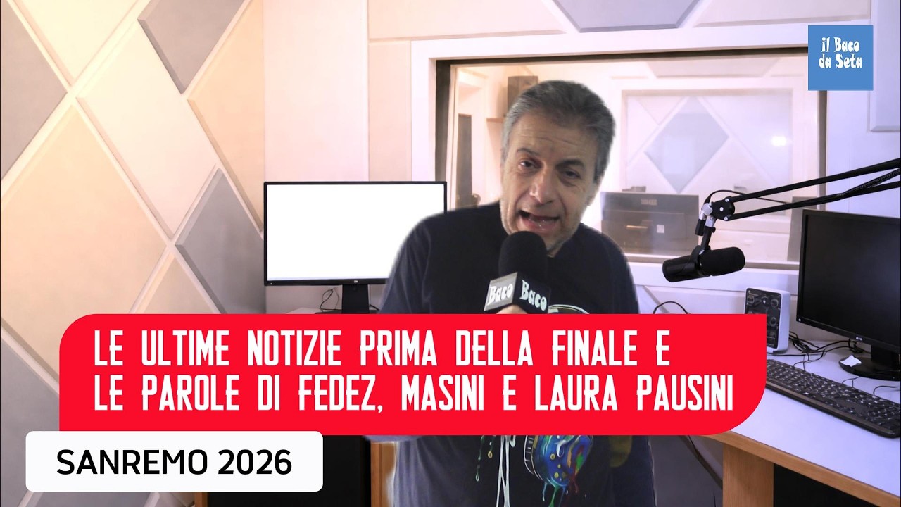 Le ultime notizie prima della finale e le parole di Fedez, Masini e Laura Pausini