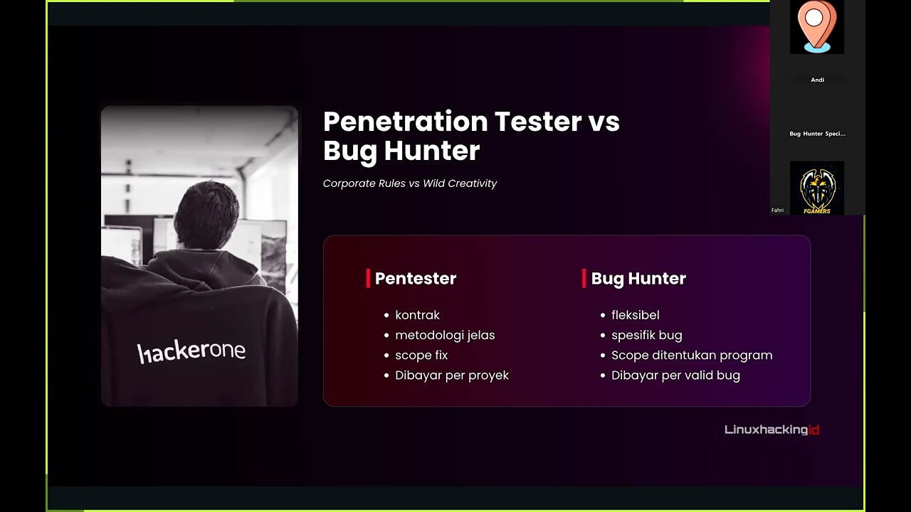 Rekaman Webinar Practical Web Exploitation for Bug Bounty