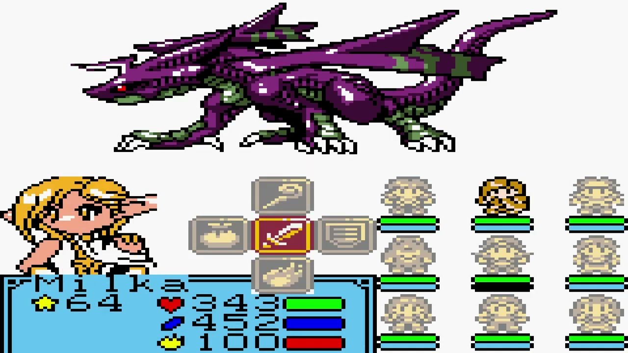 [GBC] Lufia 3 - Egg Dragon still hates Potions