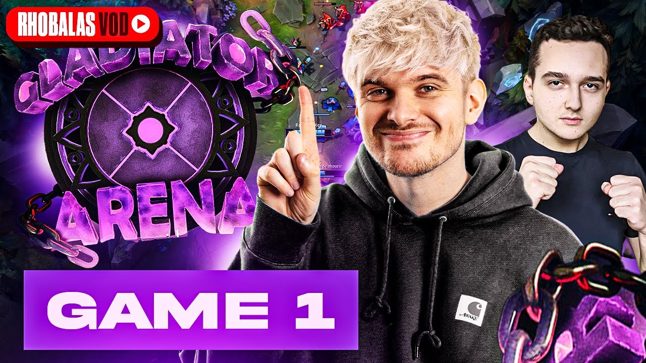 GLADIATOR ARENA - 1K€ CASHPRIZE - DUO AVEC STREY - GAME 1