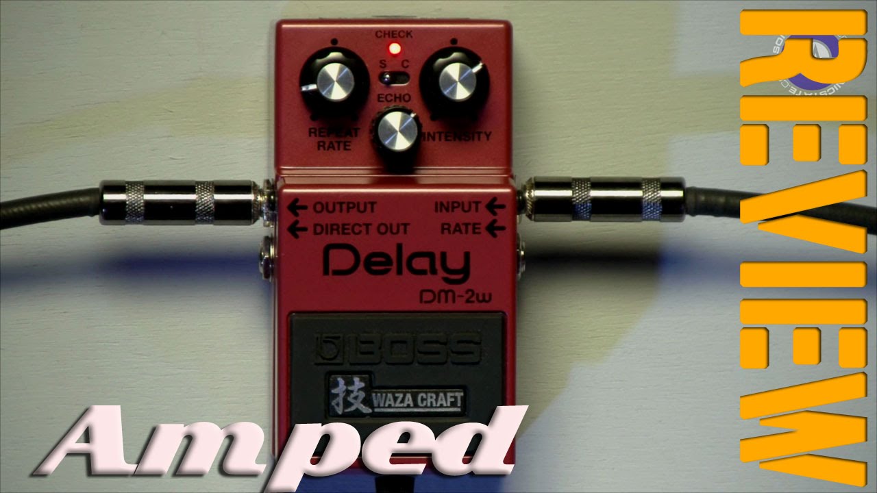 Boss DM2 Waza Craft Pedal