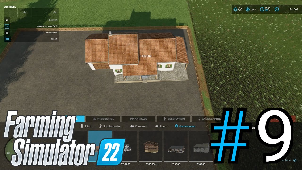 FS22 No Man's Land #9 - Building a new farm!