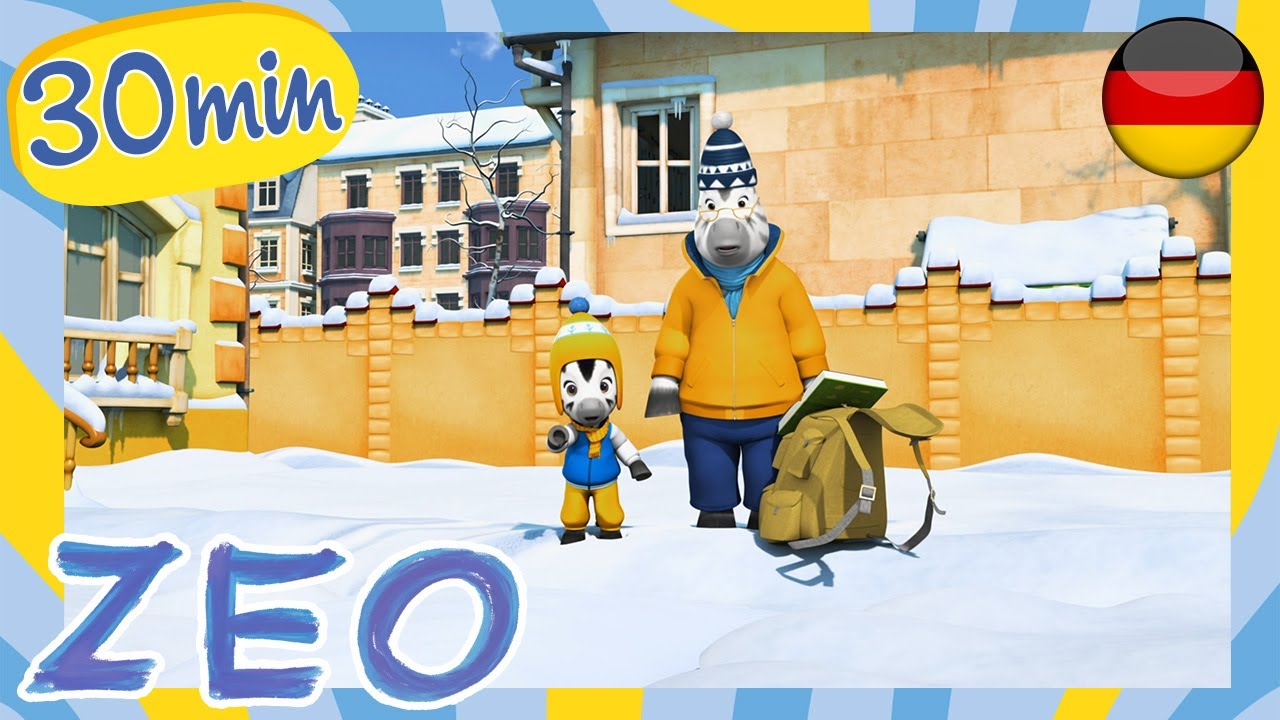 Zeo und der Schneemensch ⛄ Kompilation UNTER DEM SCHNEE ❄️ süße Cartoons auf Deutsch