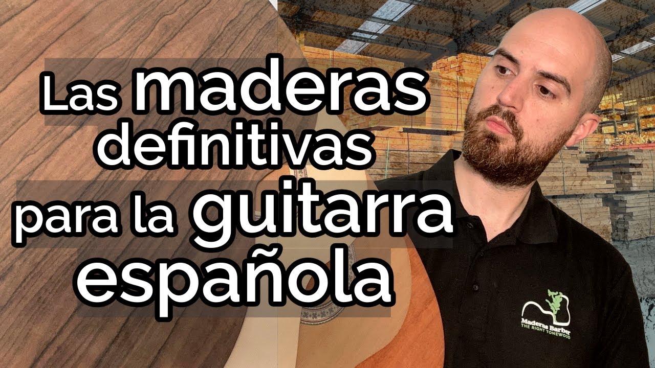 Cedro o abeto? cipres o palo santo? la mejor selección de maderas para guitarra española.