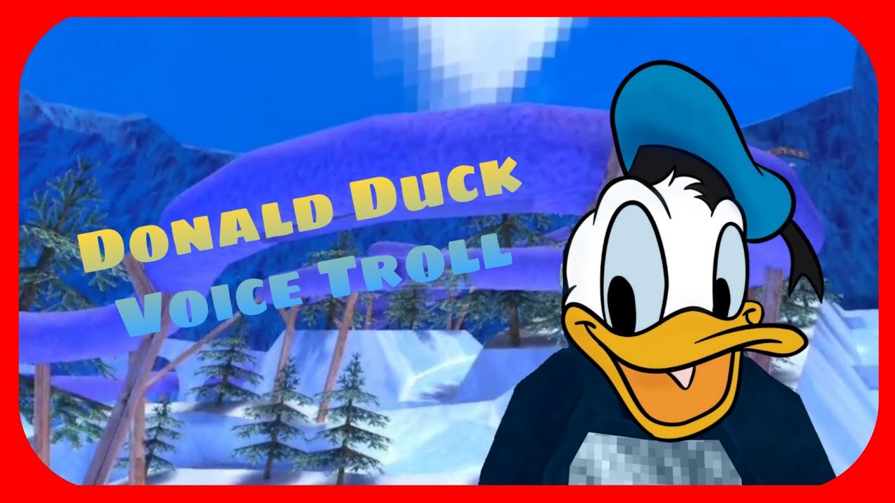 (Voice trolling) Donald Duck plays Gorilla Tag