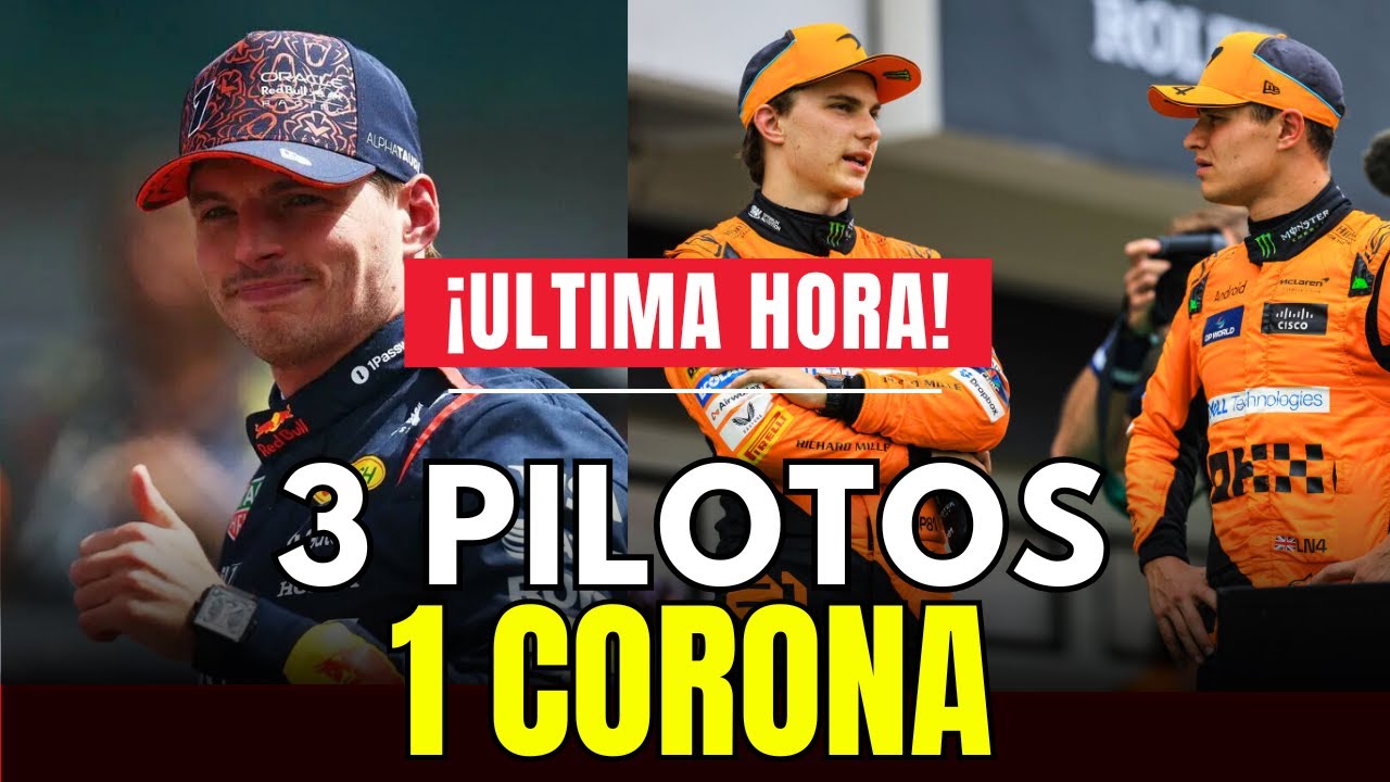 LA BRUTAL DEFINICIÓN DE FÓRMULA UNO 3 PILOTOS, 1 CORONA EN ABU DHABI