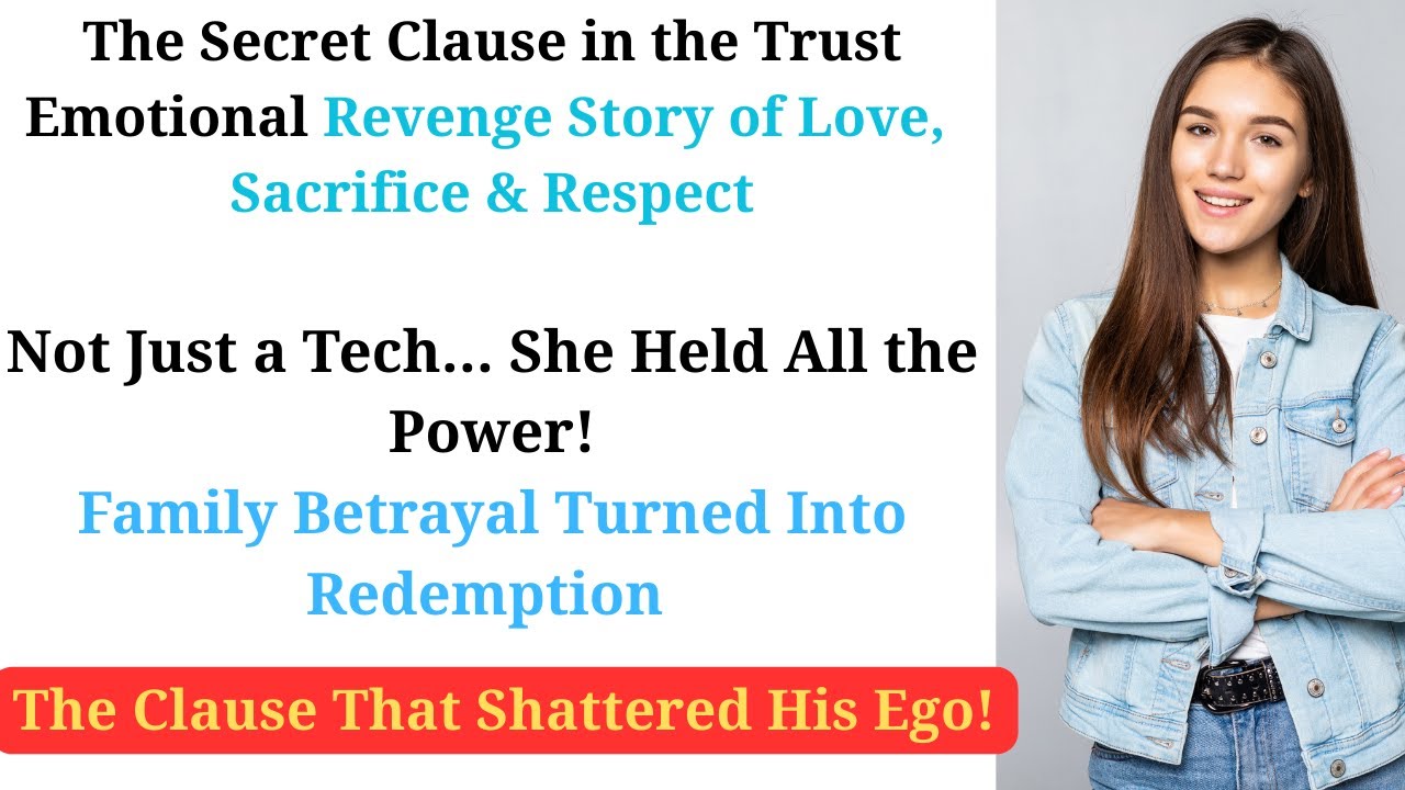 The Secret Clause in the Trust | Emotional Revenge Story of Love, Sacrifice & Respect