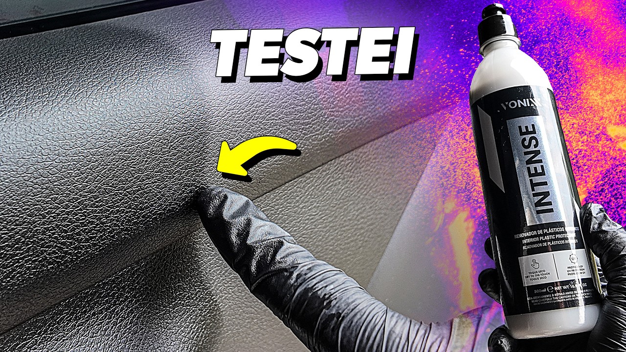 INTENSE DA VONIXX é bom e vale a pena? Revitalizador de plásticos internos