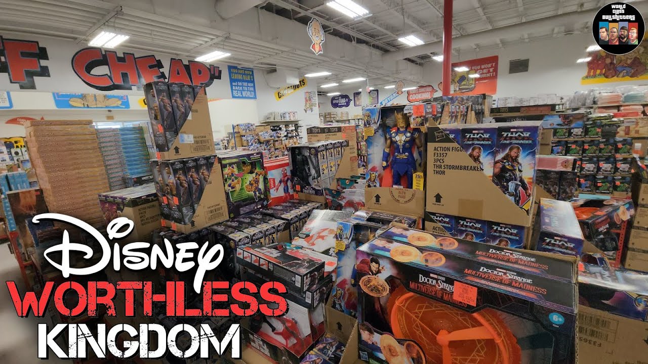I Took  A Road Trip to the BIGGEST Heap of Unsellable Disney TRASH