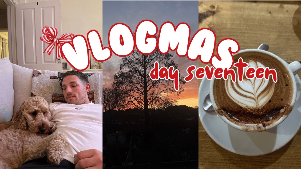 vlogmas day 17 | hot chocolates, jacket potatoes and treadmill sprints!